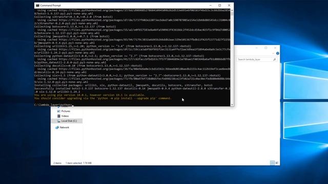 Update Boto3 In Lambda in 5 minutes using Windows смотреть онлайн