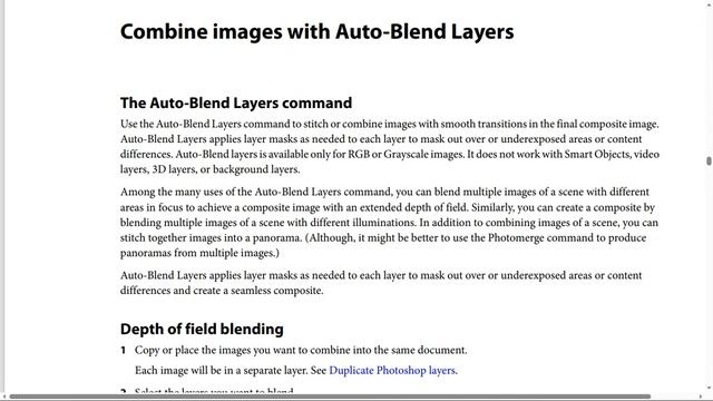 How To Combine Images With Auto Blend Layers In Photoshop | Adobe Tutorial смотреть онлайн
