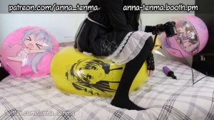 October trailer - Anime printed Rifco29 balloon sit to pop