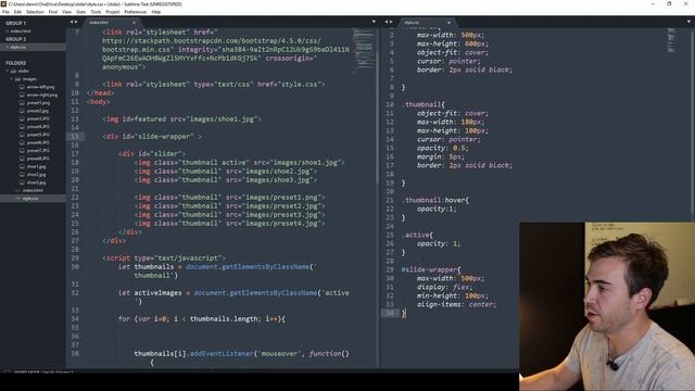 Product Image Slider | HTML/CSS/JavaScript смотреть онлайн