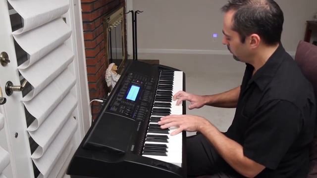 Moonlight Sonata on a Casio WK500 смотреть онлайн