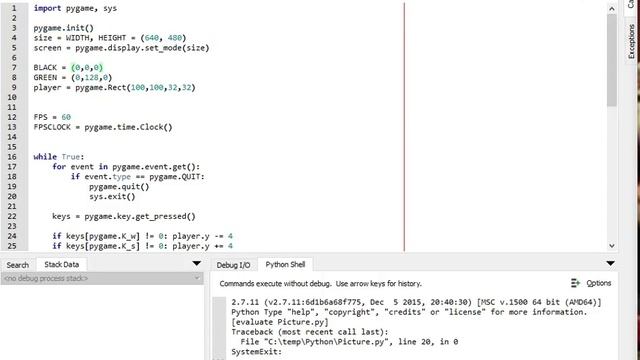 Learn 2 Code E5.PYGAME Adding Images смотреть онлайн