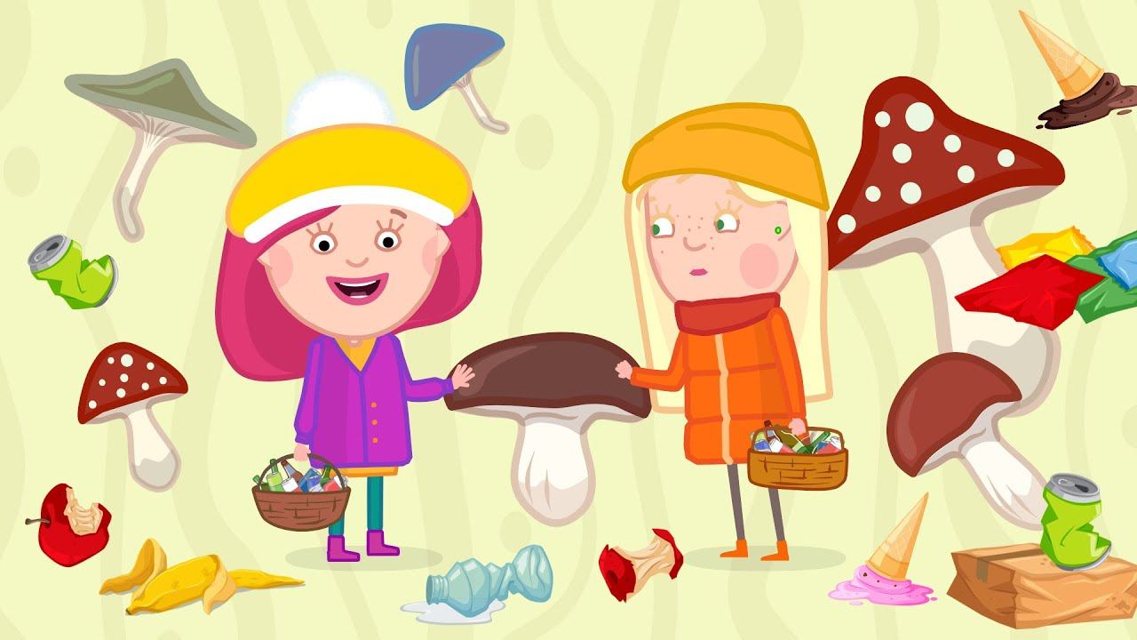 Смарта собирает грибы? Мультсериал для детей - Смарта и чудо сумка смотреть онлайн
