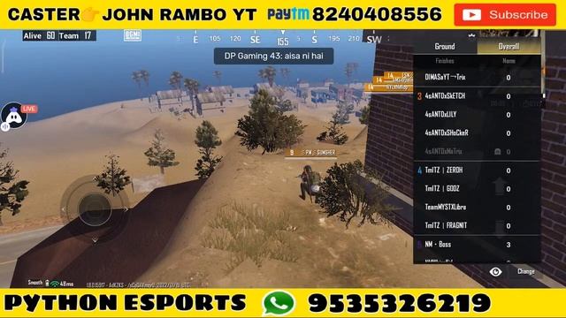 BGMI T1/T2/T3 Players WEEKLY TOURNAMENT || Live ? || Org.By?Python Esports Caster?John_Rambo_Yt смотреть онлайн