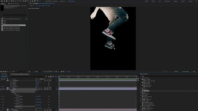 How to turn a 2d photo into a 3d parallax scene in After Effects смотреть онлайн