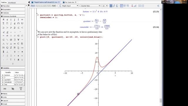 Examples of Maple in Research and Teaching смотреть онлайн