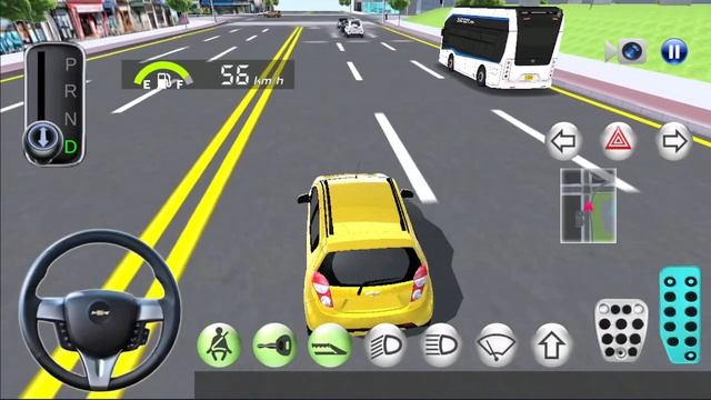 3D Driving Class Simulation New Kia Sorento Power Suv Mercedes Parking Practice смотреть онлайн
