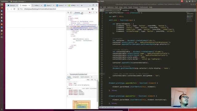 WYSIWYG Rich Text Editor in JS From Scratch Part 1 смотреть онлайн