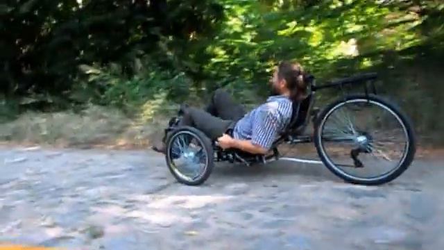 Recumbent trike "T-10" by Velodreamer смотреть онлайн