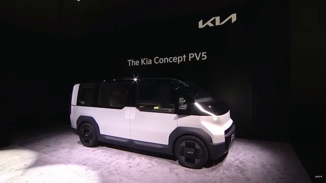 Kia PV5 Concept Revealed at CES 2024 смотреть онлайн