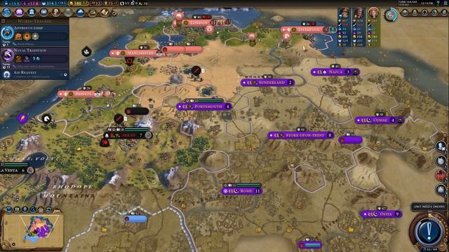 CIVILIZATION VI: GATHERING STORM | England | Part 5 | WAR | Civ 6 Let's Play смотреть онлайн