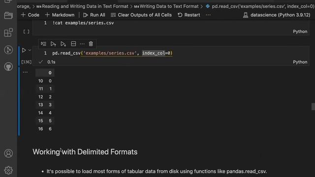Python for Data Analysis bookclub (Chapter 6: Data loading, Storage and File Formats ) смотреть онлайн