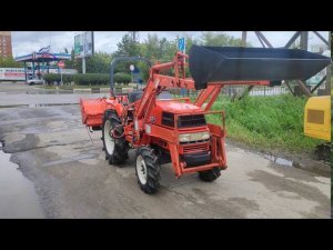 Трактор KUBOTA GT-5 с ковшом