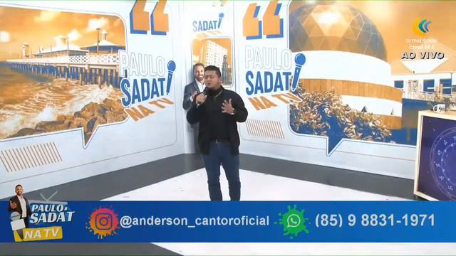 Anderson Carlos no programa paulo sadat na tv metrópole música meu brinquedo смотреть онлайн