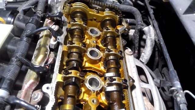 Авторемонт-Регулировка клапанов на двигатели 1zz-fe (Toyota Allion) Часть 1 смотреть онлайн