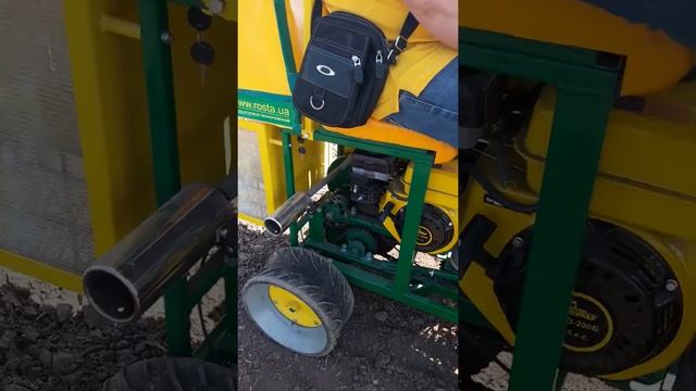 Посев фасоли координатной самоходной сеялкой СКС-5/2□200 часть 3 смотреть онлайн