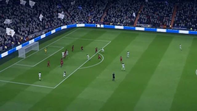 FIFA 19 Lucas Vazquez deflected long range goal смотреть онлайн