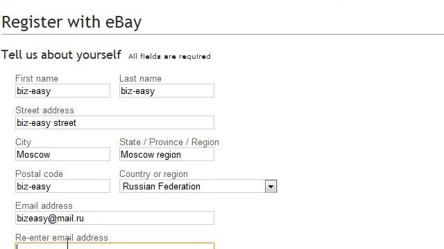 Как зарегистрироваться на Ebay (видео-инструкция) смотреть онлайн