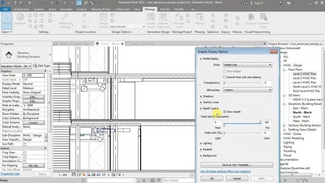 12.2 Visual Style Graphic Display Options - Revit MEP 2021- Hindi смотреть онлайн