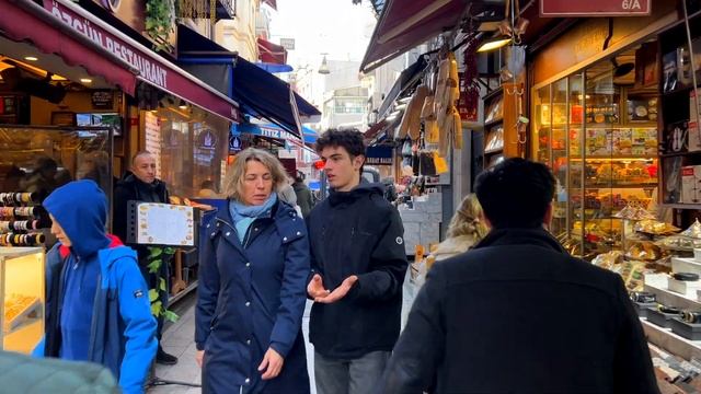 Istanbul 2023 Istiklal Street-Taksim In Beyoğlu District Walking Tour|4k UHD 60fps смотреть онлайн