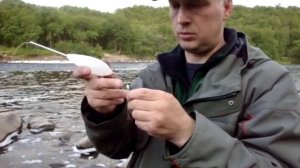 Собираем снасть для ловли семги .