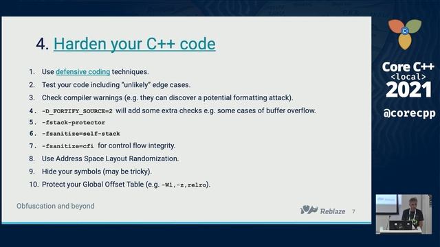 Core C++ 2021 :: Obfuscation and beyond: securing your binary смотреть онлайн