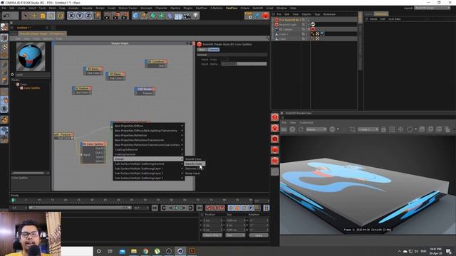 Cinema 4D Redshift Renderer Material Nodes & Techniques смотреть онлайн