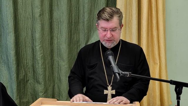 Доклад иерея Владимира Завадича в Соликамске смотреть онлайн