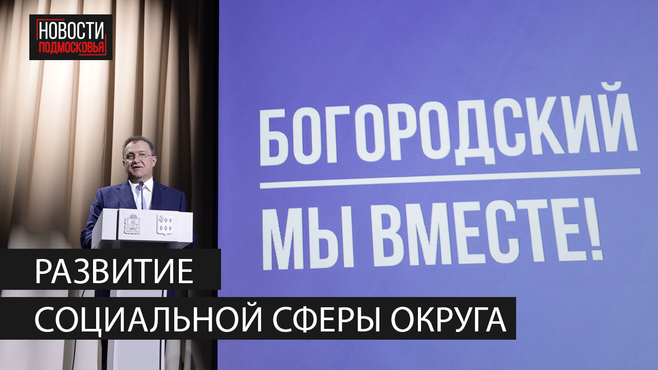 Здравоохранение и образование - приоритетные направления социального развития Богородского округа смотреть онлайн