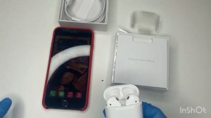 Беспроводные наушники Air 2 Pods с беспроводной зарядкой