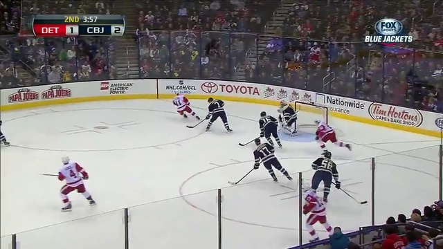 НХЛ. Коламбус - Детройт - 4:2 (02/02/2013) смотреть онлайн