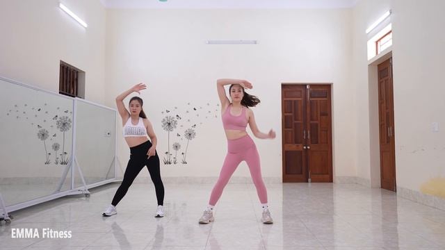 17 minute Standing Exercises To Lose Belly | EMMA Fitness смотреть онлайн