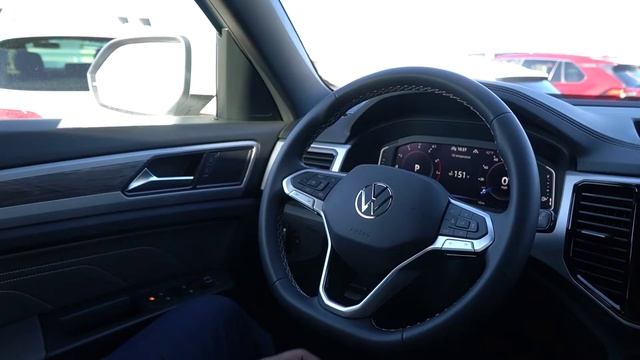2023 Volkswagen Atlas Cross Sport White | Video Tour with Angel смотреть онлайн