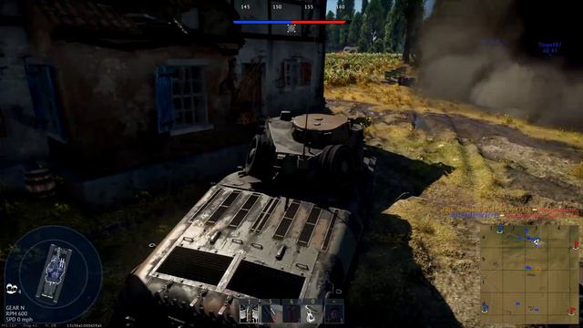 War Thunder - Strv m/42 EH "Bo Versus The Stuhs" смотреть онлайн