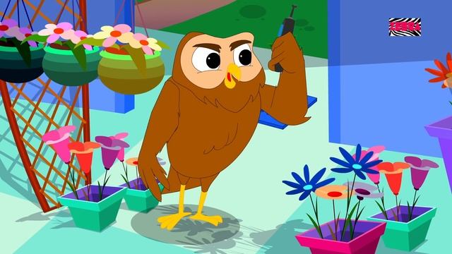 Five Little Birds | Nursery Rhymes Songs For Kids | Children Rhymes | Kindergarten Collection смотреть онлайн