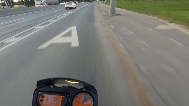 KTM Super Duke 990 test 2 смотреть онлайн