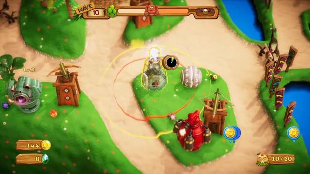 Pixeljunk Monsters 2: Coco Valley Stage 2 (Fun, Rainbow Perfect) смотреть онлайн