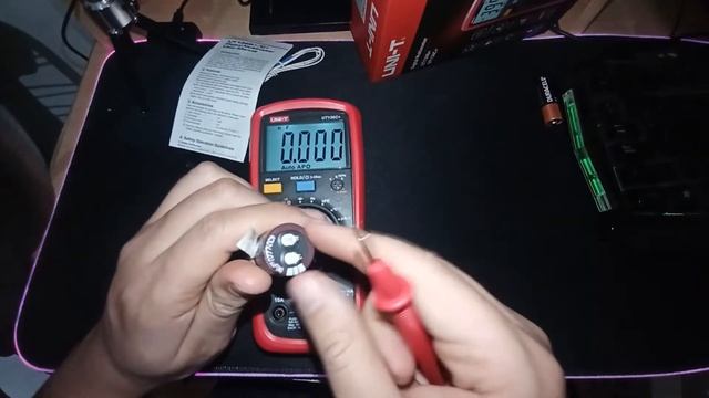Unboxing multimetro tester UNIT 136C+ смотреть онлайн