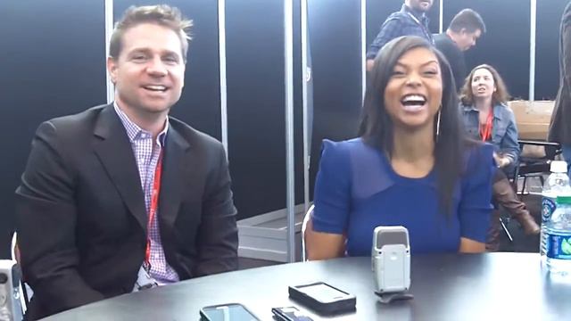 NYCC 2013 Person of Interest Glen Plageman and Taraji P Henson смотреть онлайн