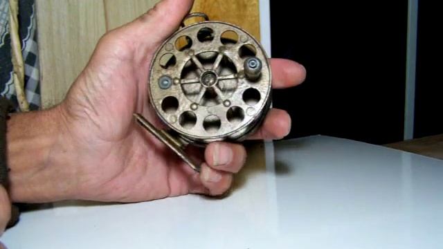 The Wey antique fly fishing reel England смотреть онлайн