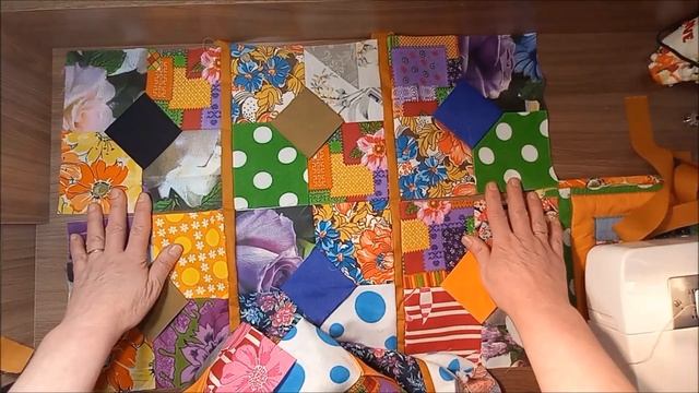 Перезагрузка.Старый коврик-Новая идея-Шью чехол на диван. смотреть онлайн