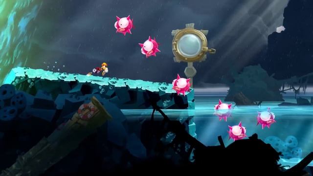 'Gloo Gloo' Musical Level | Rayman Legends [UK] смотреть онлайн