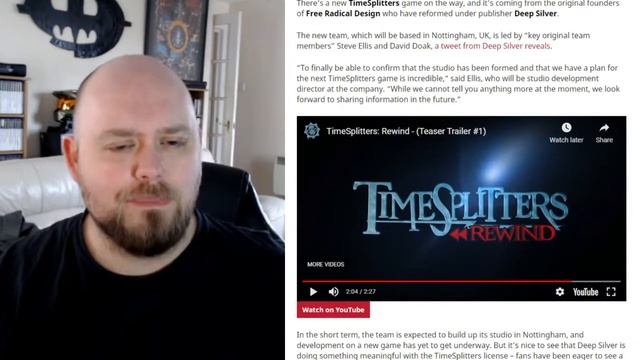 New TimeSplitters Game In The Works смотреть онлайн
