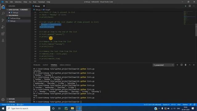 #3: Python List for beginners смотреть онлайн