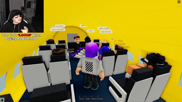 I Had An Emergency On My Plane.. (Roblox) смотреть онлайн