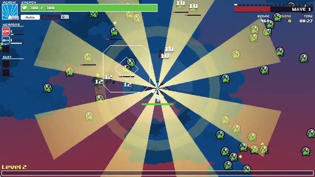 Defend Earth From Alien Attack In This Action Roguelike Bullet Hell Game | GunSuit Guardians Demo смотреть онлайн