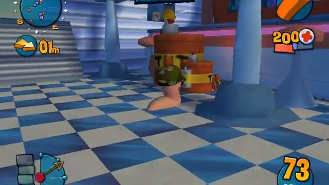Обзор на игру Worms 4 Mayhem. смотреть онлайн
