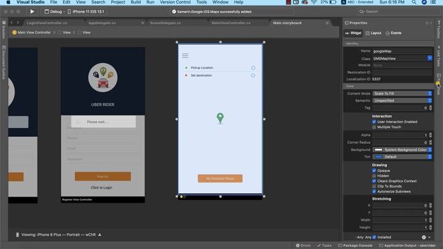 Setting Up Google Maps - Xamarin.iOS смотреть онлайн