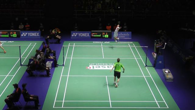 [HD] 2013 Swiss Open MS QF Pengyu DU [1] (CHN) VS Hans-Kristian VITTINGHUS [8] (DEN) смотреть онлайн