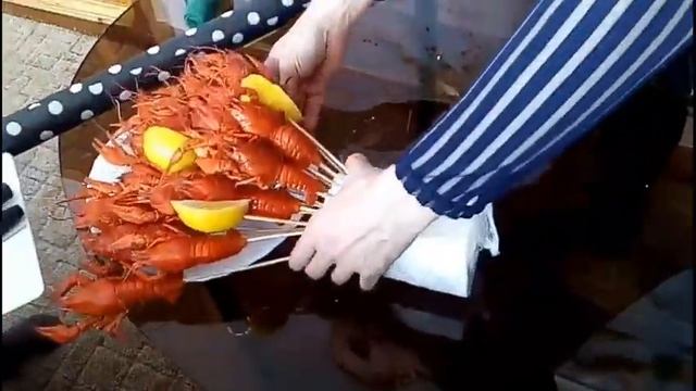 Подарок на 23 февраля букет из раков мастер класс смотреть онлайн